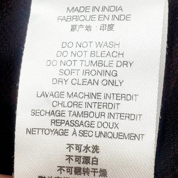 IRO Linger Leopard Print Ruffles Wrap Dress Sz 38 US 6 NWT - Picture 16 of 16